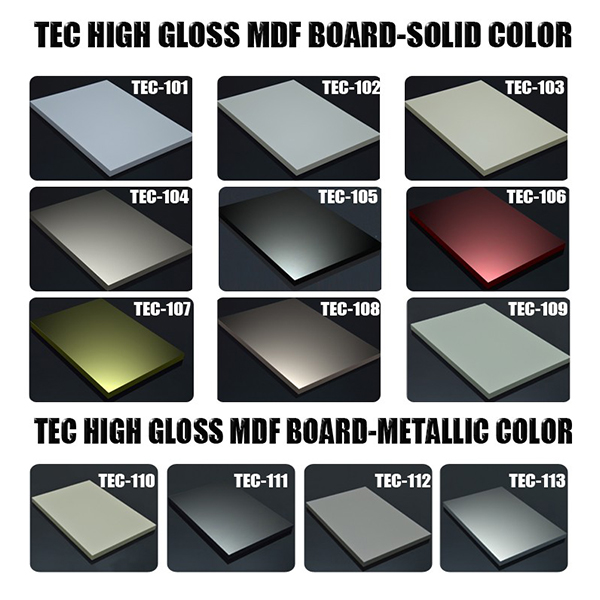 tec high gloss board color models